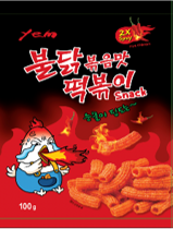 Double Spicy Chicken Tteokbokki Snack
