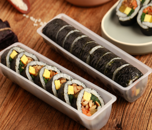 Spicy Fishcake Kimbap