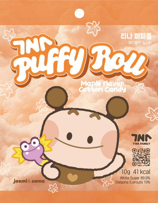 TNA Puffy Roll Maple Syrup Flavor