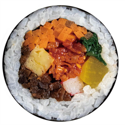 Spicy Fishcake Kimbap