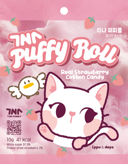 TNA Puffy Roll Strawberry Flavor
