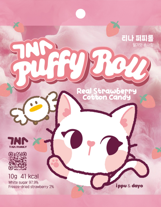 TNA Puffy Roll Strawberry Flavor