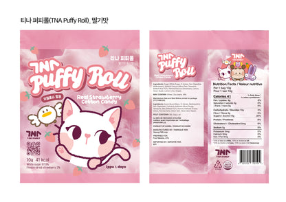 TNA Puffy Roll Strawberry Flavor