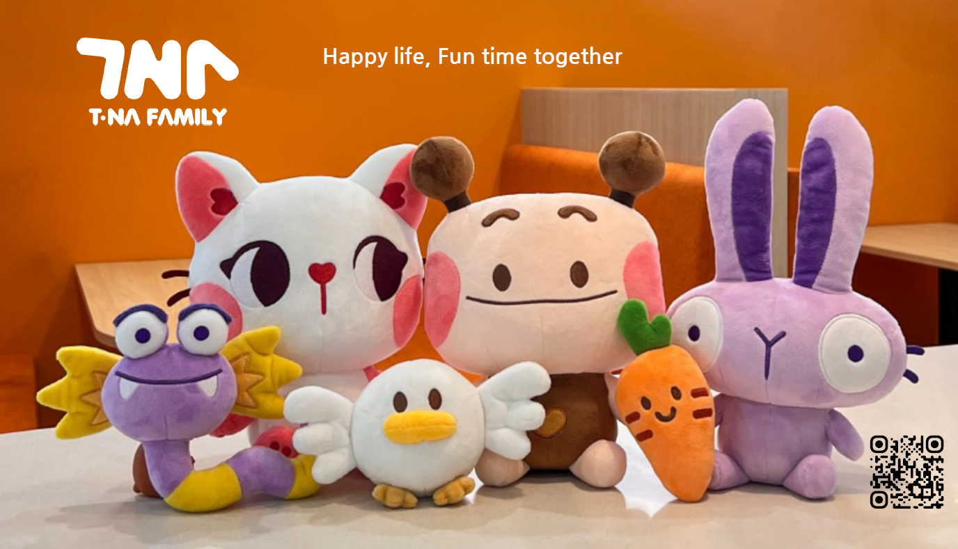 TNA Family Stuffed Plushies